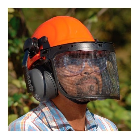 Erb Safety ERB Chain Saw Safety Kit W/ Omega II Orange 6-Point Mega Ratchet Suspension 14371